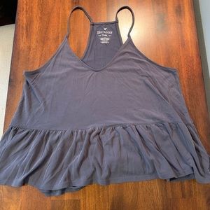 American Eagle soft and sexy ruffle tank